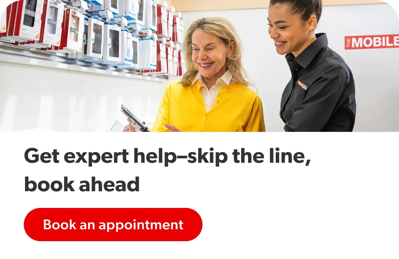 LET OUR MOBILISTS HELP YOU FIND YOUR BEST DEAL - BOOK AN INSTORE APPOINTMENT